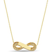 ÇGK KUYUMCULUK Sonsuzluk Altın Kolye CGKKLY030