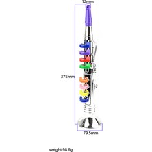 Belovee Oyuncak İçin 8 Çocuk Saksafon Trompet Klarnet Simülasyon Aleti  (Yurt Dışından)