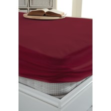 Decovilla Ruby Kırmızı Renkli Micro Fitted Sıvı Geçirmez Alez