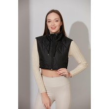 Alexander Gardi Crop Kapitone Yelek (B21-909YL01)