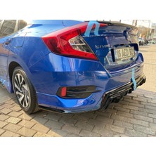 Güneşli Garaj Honda Civic Fc5 Mugen Arka Ek (Plastik)