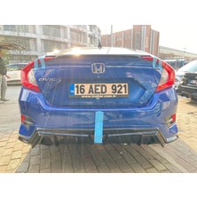 Güneşli Garaj Honda Civic Fc5 Mugen Arka Ek (Plastik)