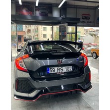 Güneşli Garaj Honda Civic Fc5 6 Parça Arka Flap (Plastik)