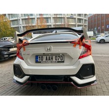 Güneşli Garaj Honda Civic Fc5 6 Parça Arka Flap (Plastik)