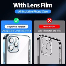 Dexmon iPhone 11 Pro Max Kılıf 3D Kamera ve Lens Mercek Korumalı Ultra Lüks Razer Plating Case