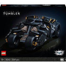 LEGO DC Batman™ Batmobile™ Tumbler 76240 - Yetişkinler İçin Koleksiyonluk ve Sergilenebilir Model Yapım Seti (2049 Parça)