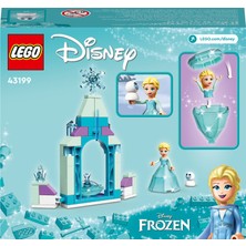 LEGO # Disney Princess# Elsa#nın Kale Avlusu 43199 Yapım Seti (53 Parça)