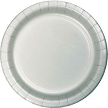 Balonevi TMT7057 Gümüş, 8 Adet Tabak 23CM
