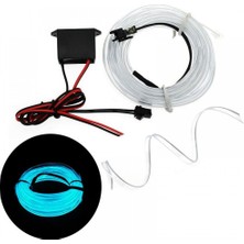 Aracım Oto Aksesuar Ip Neon Torpido Şerit 2 Metre Buz Mavisi