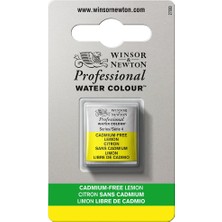 Winsor & Newton Professional Sulu Boya Yarım Tablet Cadmium-Free Lemon 898 S.4