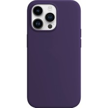 Buff iPhone 14 Pro Max Rubber Fit Kılıf Purple