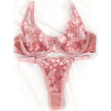 Lafensy Flor Pink Kadın Iç Çamaşırı Setleri