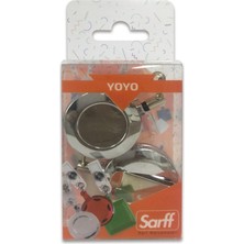 Sarff Yuvarlak Kancalı Metal Yoyo 2li Blister