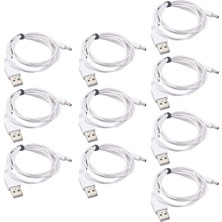 Prettyia Fan Lambası Hoparlör Için 10 Lot Kablo USB - Dc 3.5mm Kablo (Yurt Dışından)