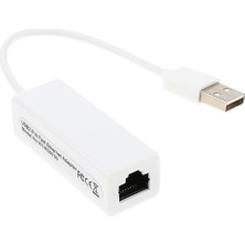 F Fityle USB 2.0 Ila 0mbps Hızlı Yüksek Ethernet Ağı Lan Adaptörü 59X22X18MM  (Yurt Dışından)