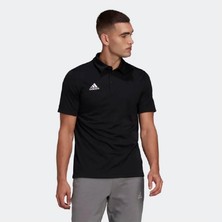 adidas ENT22 Polo Erkek Siyah Tişört Nefes Alabilir Kumaş ile Şık Tasarım Black HB5328