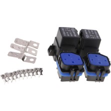 La Babite 4 Set Araba Motosiklet Otomotiv 40A 12V 5pin Soket Terminalleri Kiti (Yurt Dışından)