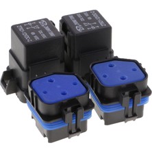 La Babite 4 Set Araba Motosiklet Otomotiv 40A 12V 5pin Soket Terminalleri Kiti (Yurt Dışından)