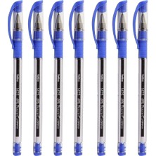 EKS Ticaret Faber Castell 1425 Mavi Renkli Iğne Uçlu Tükenmez Kalem 7'li Set