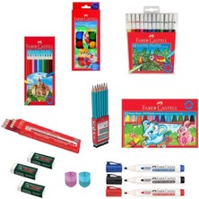 EKS Ticaret Faber Castell Faber-Castell Okul Ögrenci Kirtasiye Boya Seti OFISINN-041