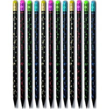 EKS Ticaret Faber Castell Faber-Castell Party Silgili Kurşun Kalem 12 Adet