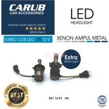 Carub LED Xenon Far Ampülü Şimşek Etkili H4 LED