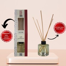 De Parfum Lilyum Kokulu Dekoratif 120 ml Bambu Çubuklu Oda Kokusu