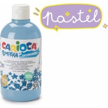 Carioca Tempera Suluboya Süper Yıkanabilir Pastel Mavi 500 ml