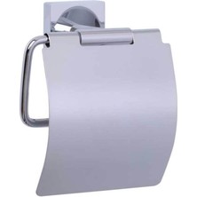 Duxxa Luna - Krom - Tuvalet Kağıtlık Kapaklı - A.1808