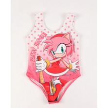 Rs Ramuni Kız Çocuk Mayo Amy Rose Dijital Baskılı Deniz Havuz Mayosu
