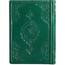 Çanta Boy Kur'an-I Kerim (Mühürlü, Plastik Kapak) Yeşil