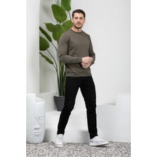 Hitch Outdoor Hitch Erkek Uzun Kol Bisiklet Yaka Sweatshirt