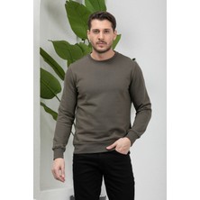 Hitch Outdoor Hitch Erkek Uzun Kol Bisiklet Yaka Sweatshirt