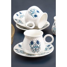 Karaca Bursa 6 Kişilik Kahve Fincanı Takımı 90 Ml