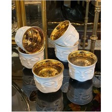 Lamedore Adler Gold Altılı Kahve Fincanı