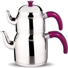 Fms Papatya Çaydanlık Mini Mürdüm