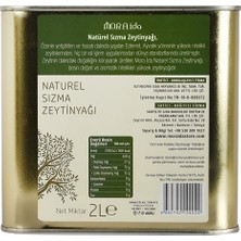 Mora İda Naturel Sızma Zeytinyağı 2 Lt