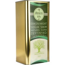 Mora İda Erken Hasat Soğuk Sıkım Zeytinyağı 5 Lt