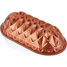 Falez Tutku 30X15X7 cm Baton Döküm Kek Kalıbı Bakır