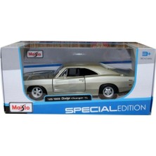 Maisto 1969 Dodge Charger R/t Gri 1/25 Model Araba