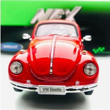 Karsan 1959 Volkswagen Vw Beetle Red 1:24 Ölçek Welly Marka