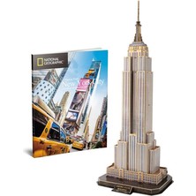 Cubic Fun 66 Parça 3D National Geographic - Empire State Binası - Abd Puzzle