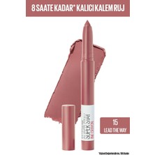 Maybelline New York Kalem Ruj - Sw Superstay Ink Crayon 15 Lead The Way 30174184
