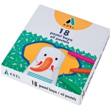 Adel 18 Renk Pastel Boya Seti Yl 4280857001 Kırtasiye Ürünleri İçin Uygun