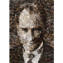 Art Puzzle Mustafa Kemal Atatürk (Kolaj Puzzle) 1000 Parça Puzzle