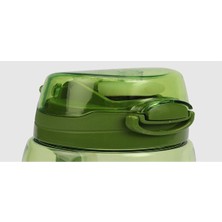 Benetton Yeşil Kilitli Kapak Tritan Matara Suluk 700 ml