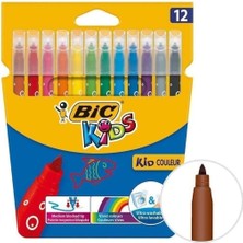 Bic Çocuk Kids Kid Couleur Keçeli Boya Kalemi 12 Renk