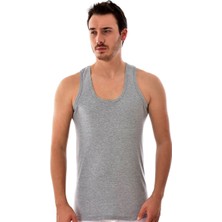 Tutku 6'lı Ekonomik Paket Erkek % 100 Pamuk Ribana Atlet 0102