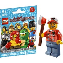 LEGO 8805 Minifigür Seri 5 - Lumberjack