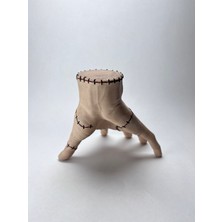Wednesday El Hand Şey Biblo Büst 3D Baskı Aksiyon Figürü Hediyelik Kişiye Özel 13CM